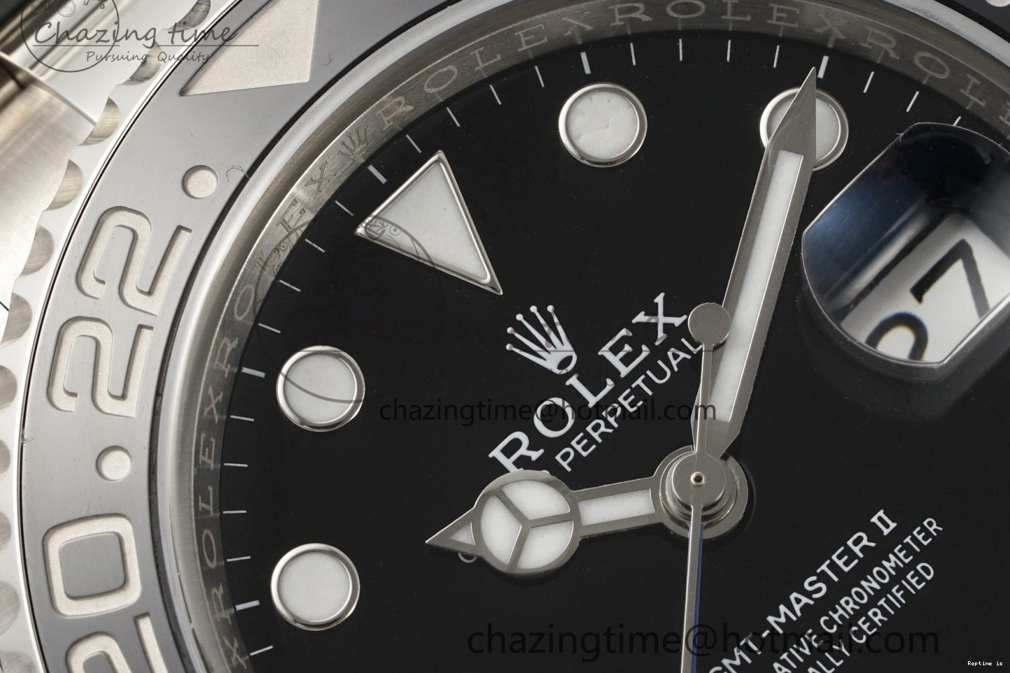 1218 Sleek GMT-Master II 126710 BLNR Blue Black Ceramic Clean Factory Best Edition on Oyster Bracelet DD3285 CHS 1990